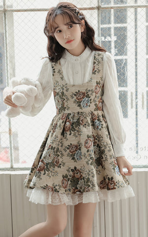 Rustic Rose Babydoll Dress