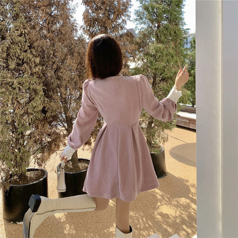 Sweet Love Peter Pan Knit Dress