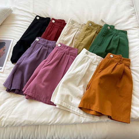 Rainbow Denim Everyday Shorts
