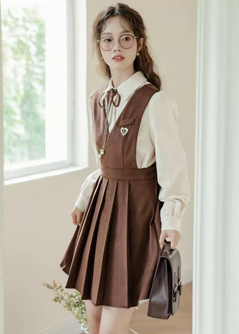 Love Note Mini Pinafore Set