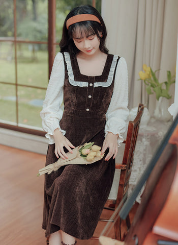 Square Neck Sweater Dress