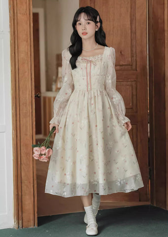 Pinkbells Midi Dress