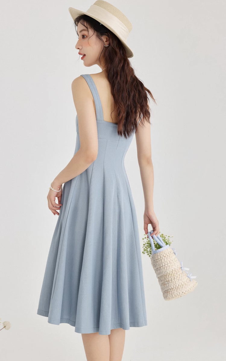 Periwinkle Cami Midi Dress