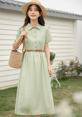 Beach House Shirt Dress