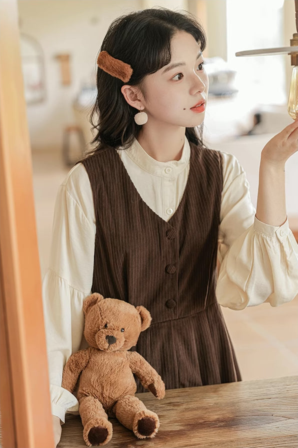 Basic Corduroy Pinafore