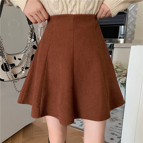 Corduroy Twirl Skirt