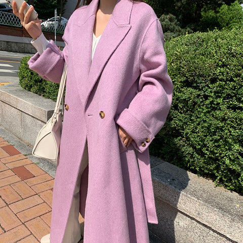 Cuffed Sleeve Coat