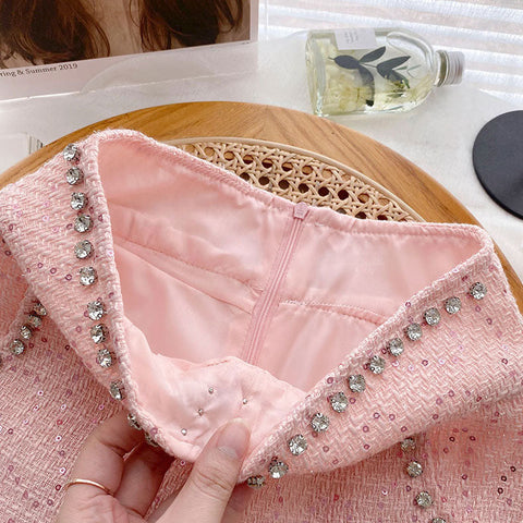 Diamante Tweed Shorts