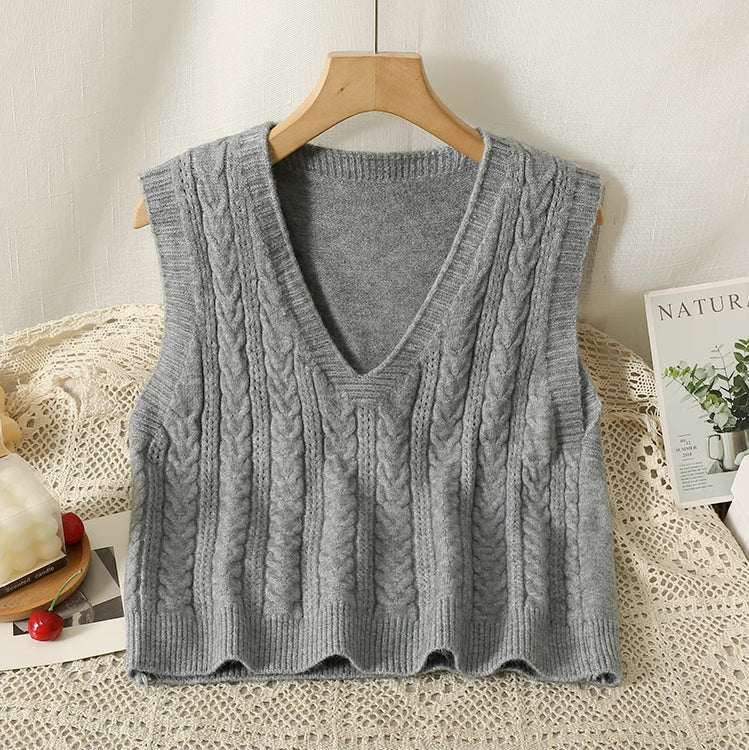 Basic Braided Vest