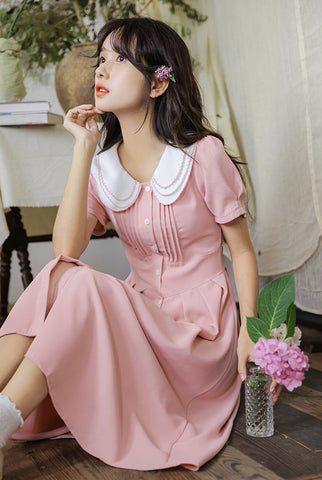 Three's A Charm Button Up Dress