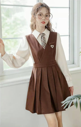 Love Note Mini Pinafore Set