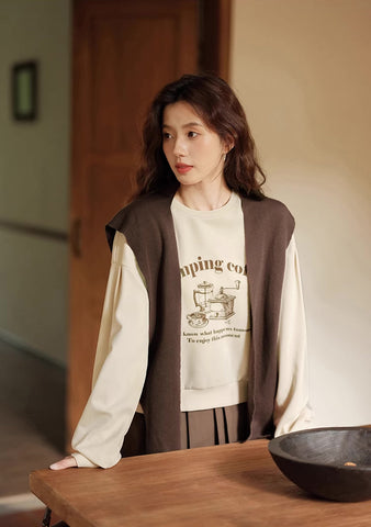 Sudadera Camping Coffee