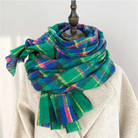 Fall Plaid Scarf