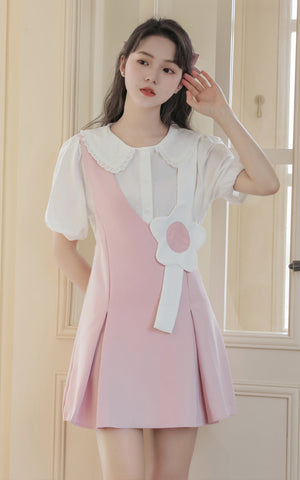 Playful Daisy Mini Pinafore