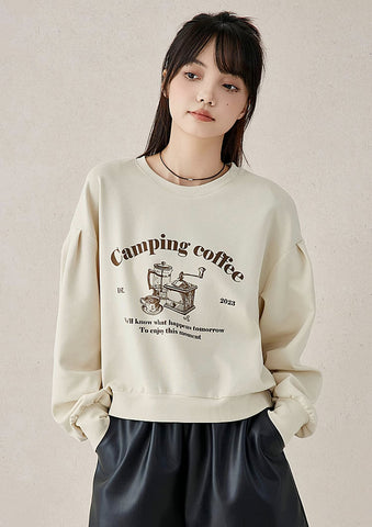 Sudadera Camping Coffee