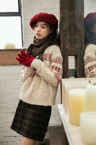Reindeer Fair Isle Sweater