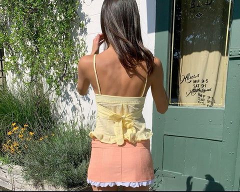 Bow Tie Bandeau Camisole