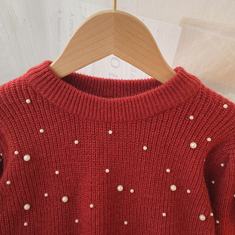 Pearl Cropped Sweater