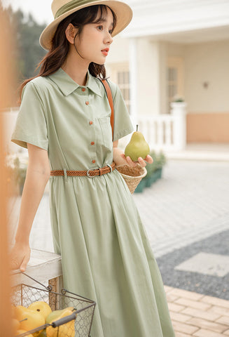 Beach House Shirt Dress