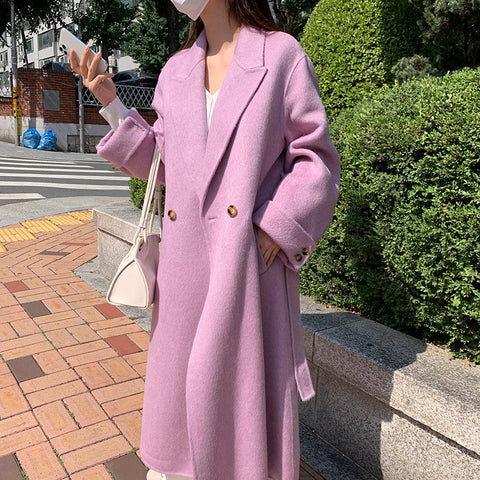 Cuffed Sleeve Coat