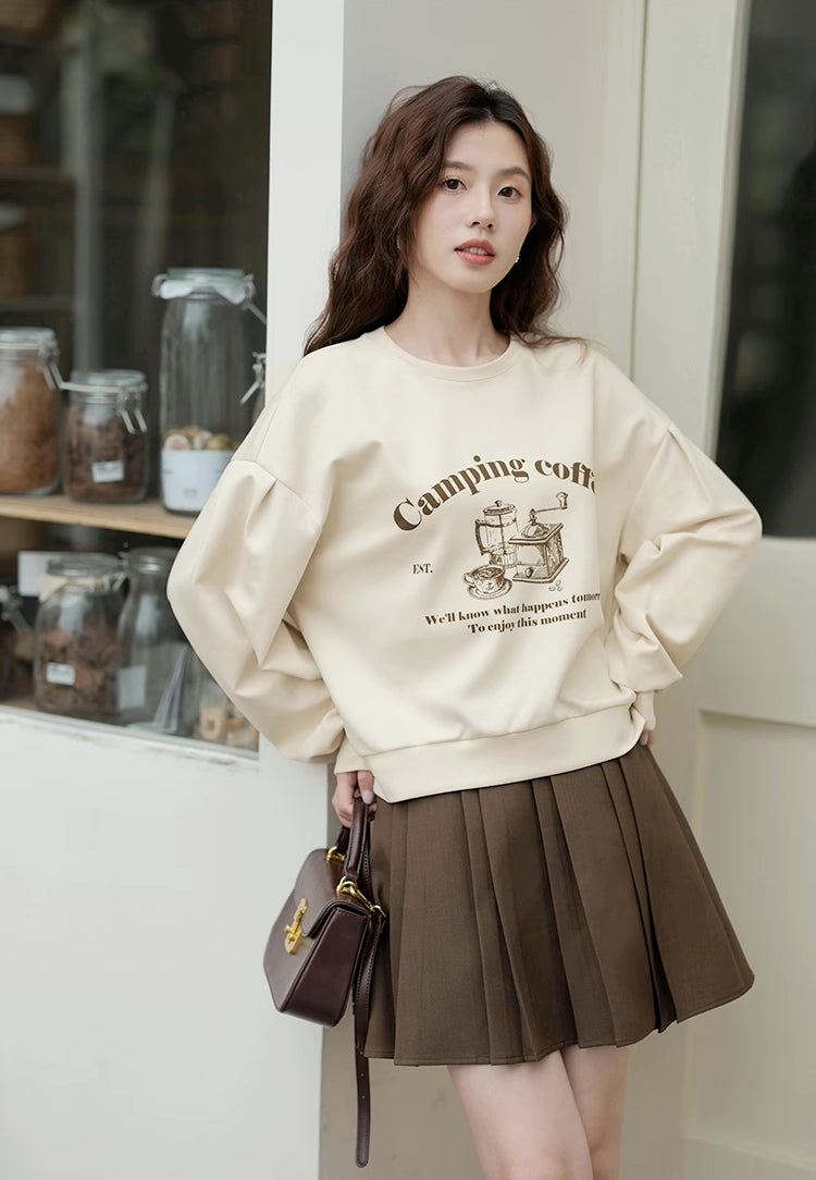 Sudadera Camping Coffee