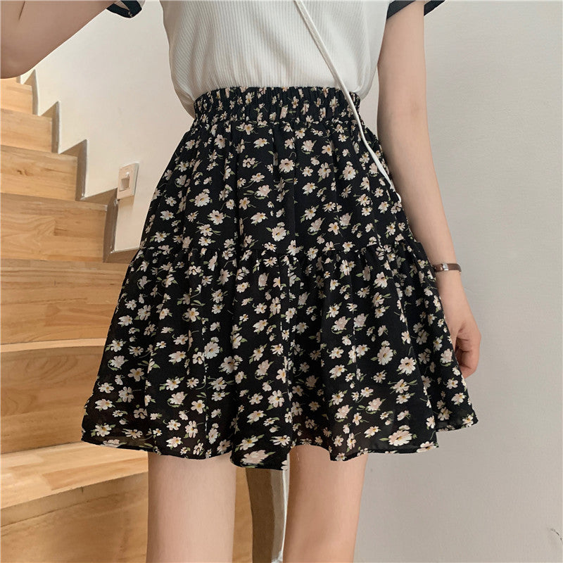 Ditsy Floral Mini Skirt