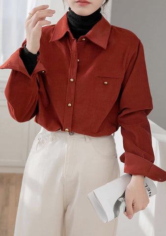 Maple Woven Button Up Shirt