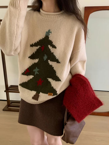 Suéter de árbol de Navidad
