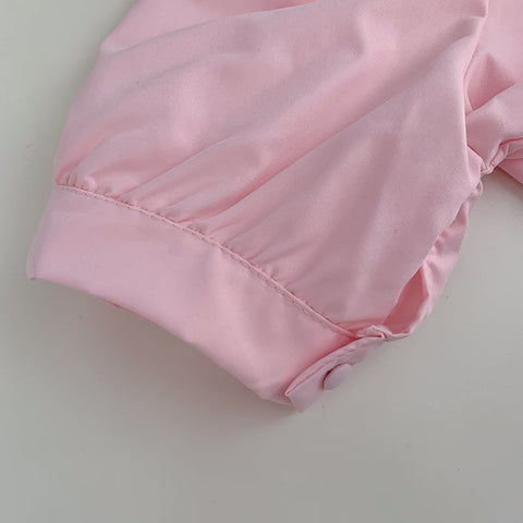Peter Pan Collar Button Up Shirt