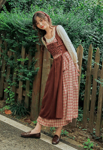 Patchwork Village Dress