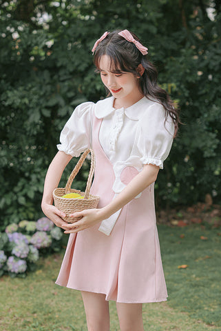 Playful Daisy Mini Pinafore