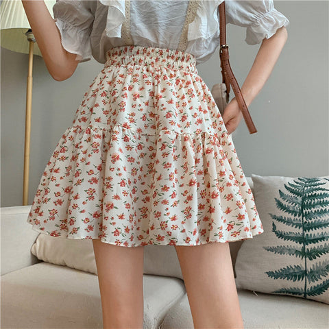 Ditsy Floral Mini Skirt