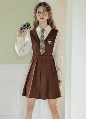 Love Note Mini Pinafore Set