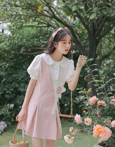 Playful Daisy Mini Pinafore