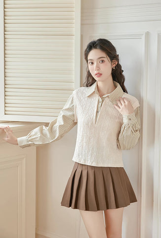 Easy Breezy Twofer Blouse Vest