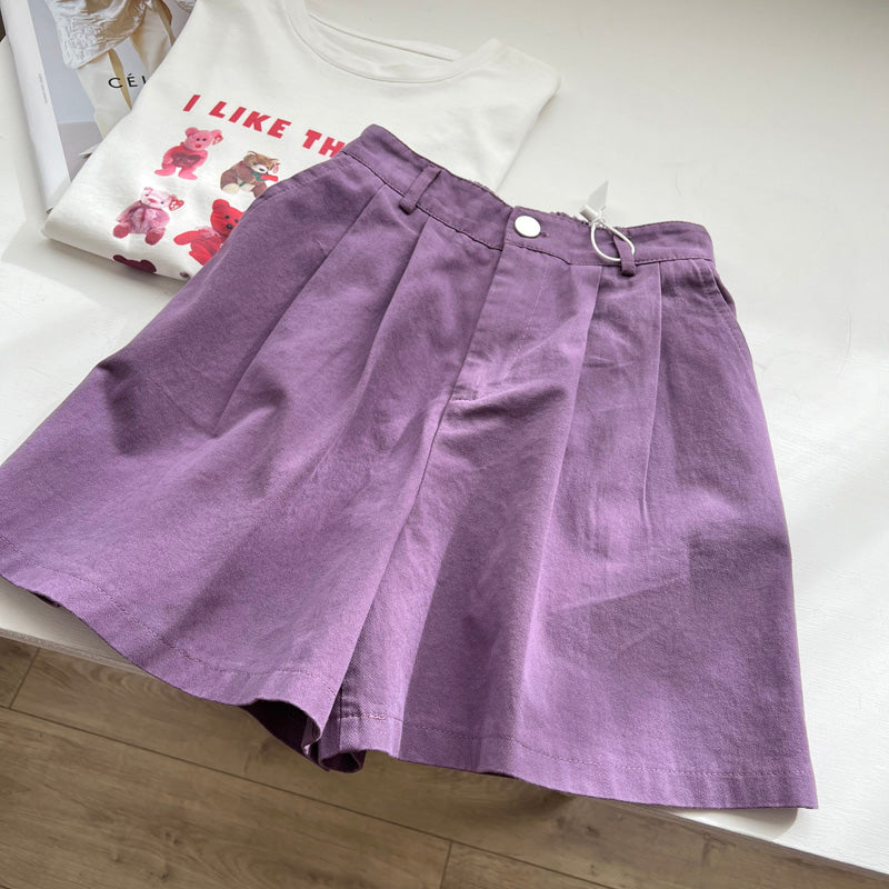 Rainbow Denim Everyday Shorts