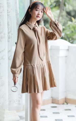 Prep School Vest & Dress Set