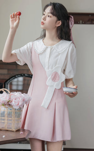 Playful Daisy Mini Pinafore