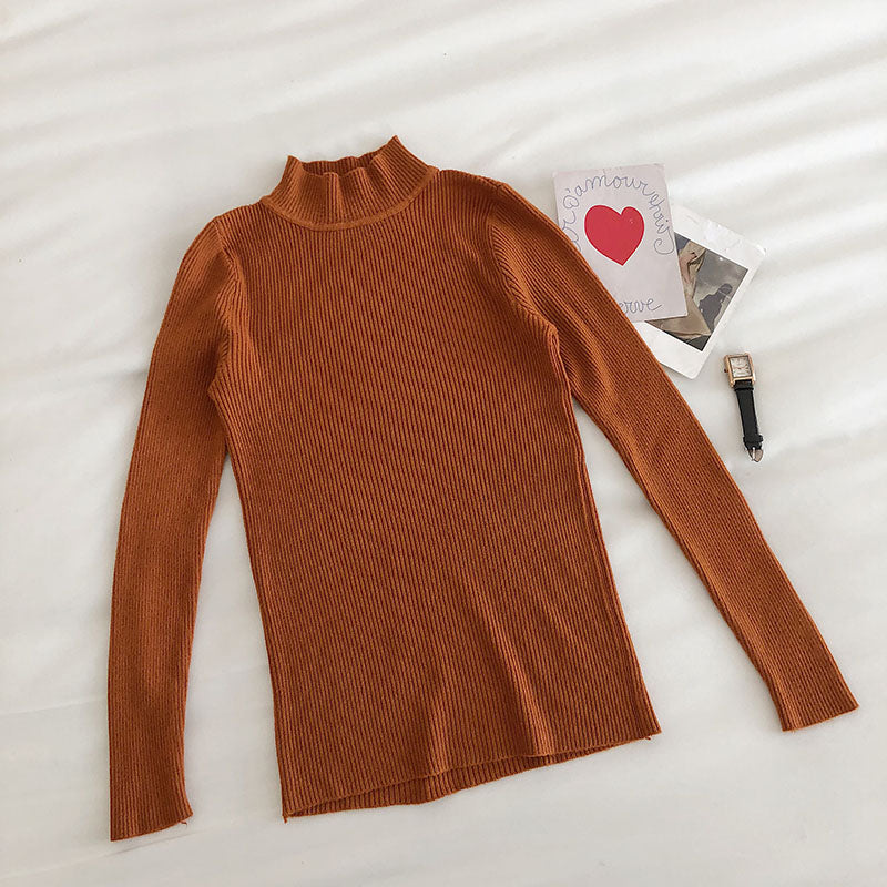 Basic Mock Neck Sweater