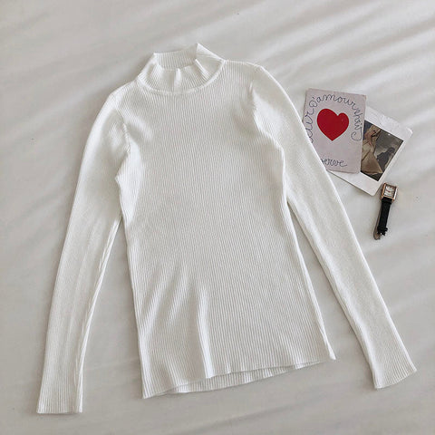 Basic Mock Neck Sweater