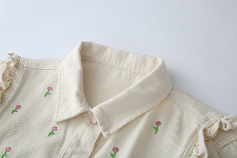 Budding Blossoms Cropped Jacket