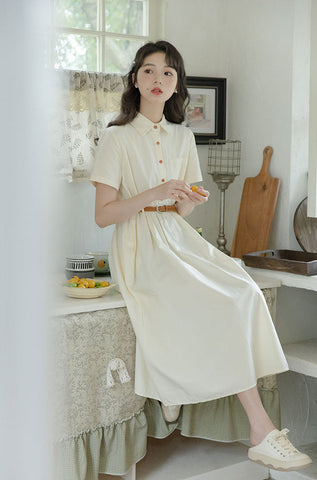 Beach House Shirt Dress