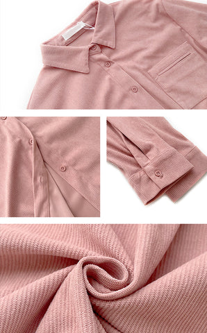 Corduroy Button Up Shirt
