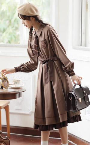 Conjunto de vestido y capa de Little Witch Academia