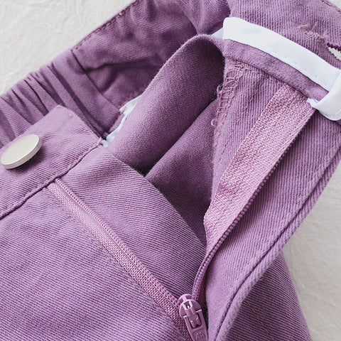 Rainbow Denim Everyday Shorts