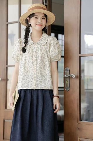 Wild Iris Blouse