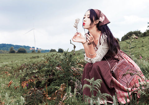 Patchwork Village Dress