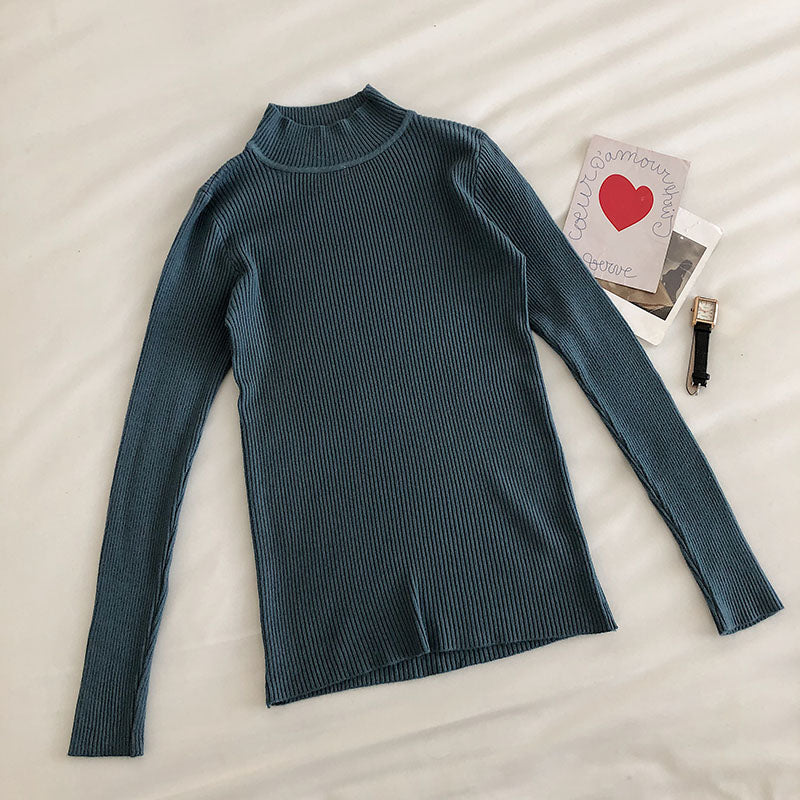 Basic Mock Neck Sweater