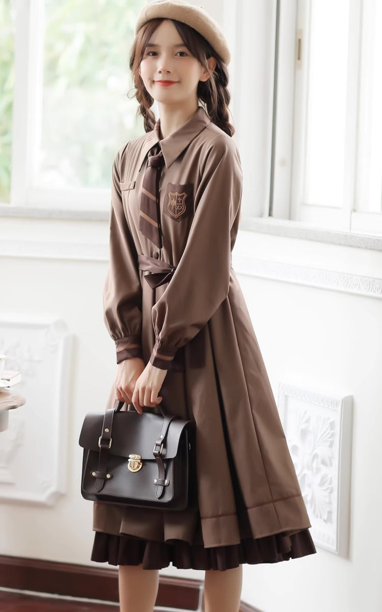 Conjunto de vestido y capa de Little Witch Academia