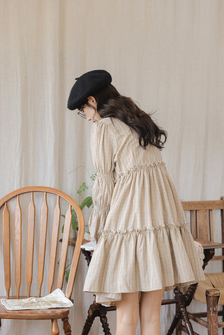 Curiosity Plaid Shirt Dress